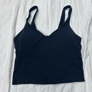 Size 2 Lululemon Align Blue Tank/Bra